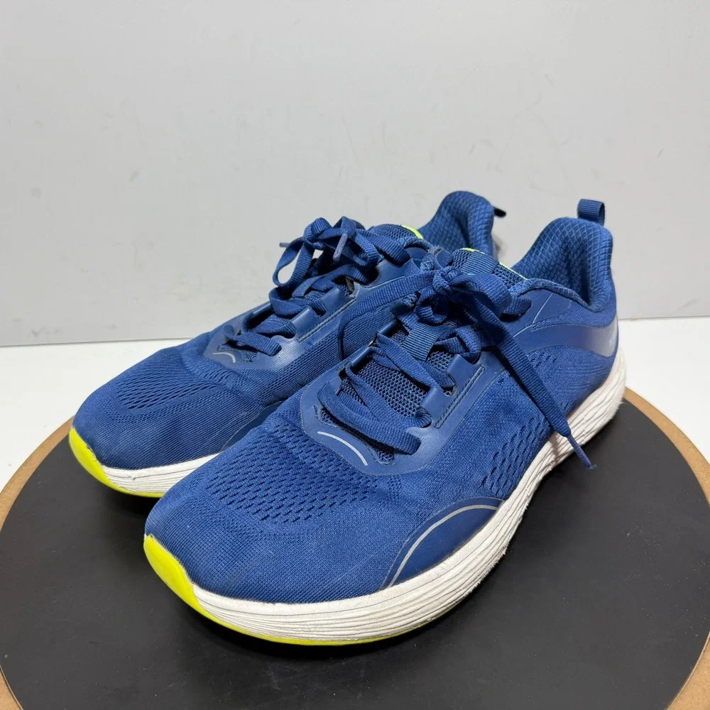 Whitin Running Shoes Men 12 Wide Toe Box Athletic Sneakers Blue Athleisure Core